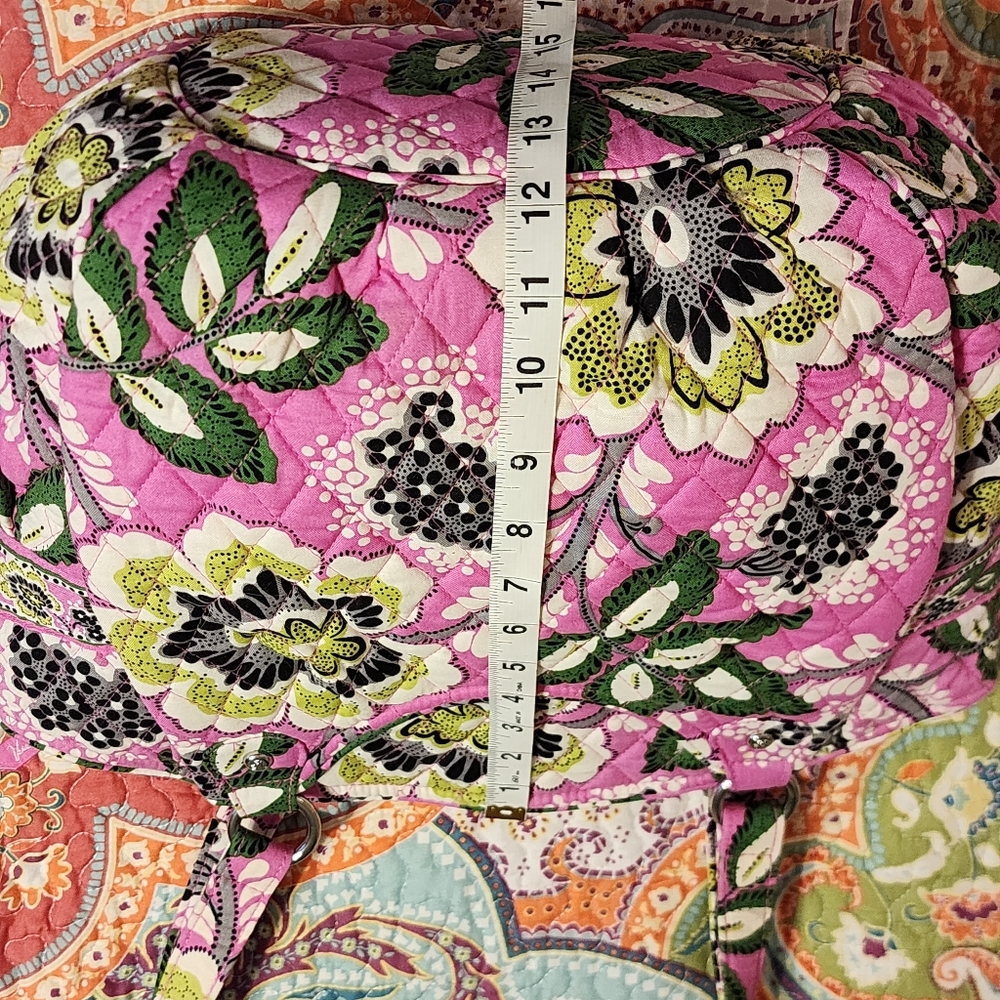 Vera Bradley Glenna Priscilla Pink Bag Gem